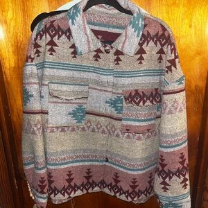 Southwestern Patterned Jacket
